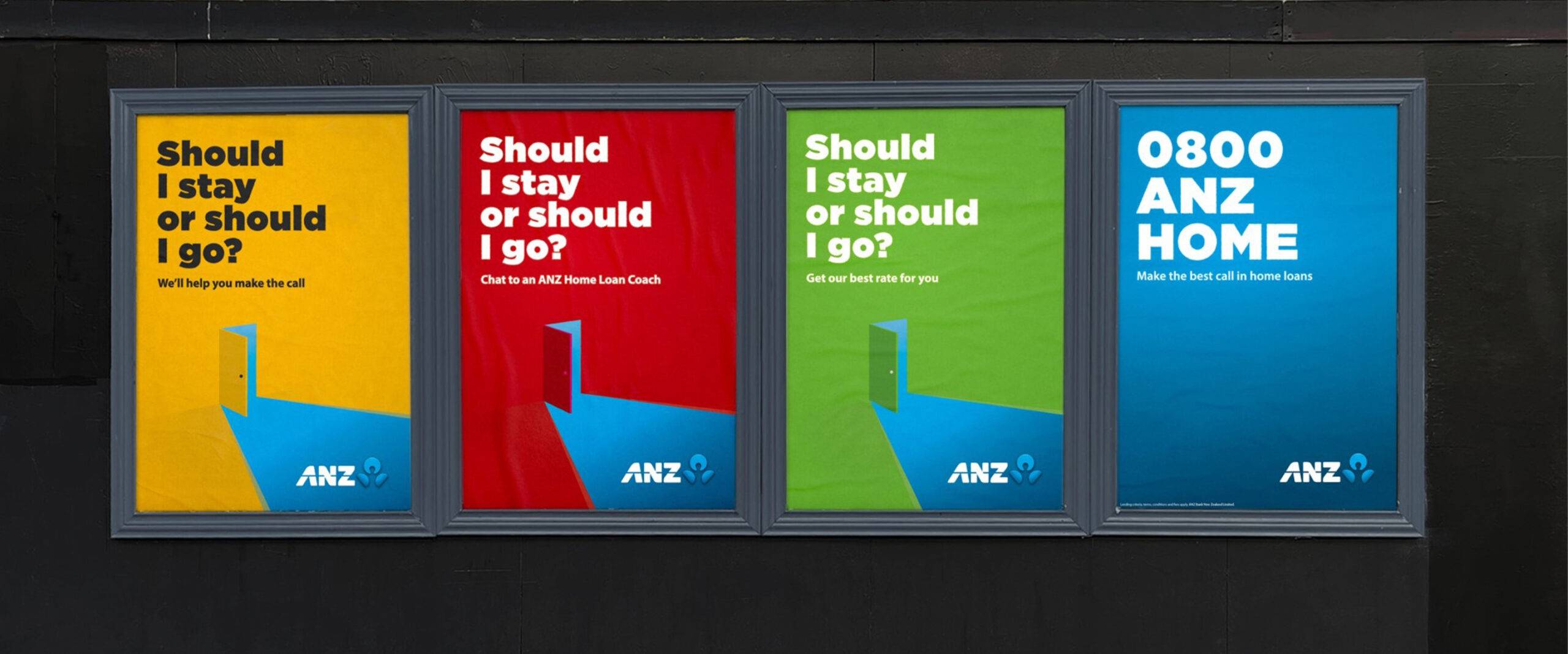 ANZ Home Loan street posters
