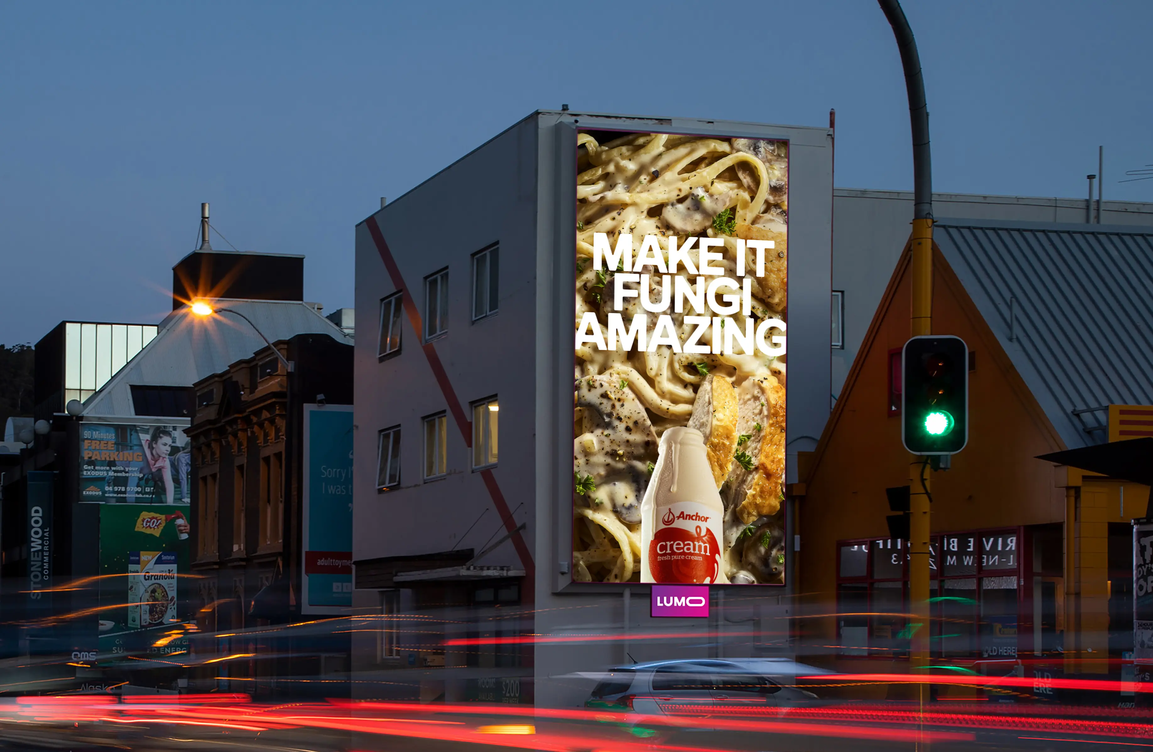 Make It Fungi Amazing Pasta insitu LUMO-Vivian